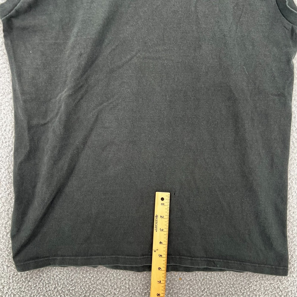 Vintage‎ 90's Mens Black  Tank Top Men XL Made in USA READ Jerzees READ - Picture 12 of 13